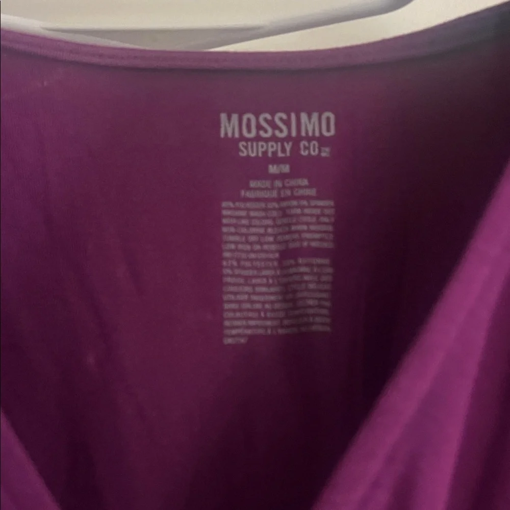 5/$10 item Mossimo Supply Co. Deep Purple Top - Picture 2 of 2